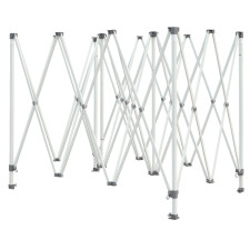 Structură de cort din oțel 3 × 4,5 m | GT-T3X4-5-STRUCT - GT-T3X4-5-STRUCT - 3666618797786
