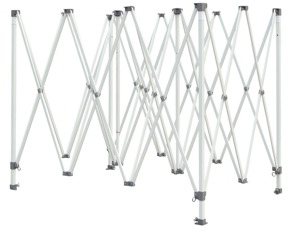 Structură de cort din oțel 3 × 4,5 m | GT-T3X4-5-STRUCT - GT-T3X4-5-STRUCT - 3666618797786