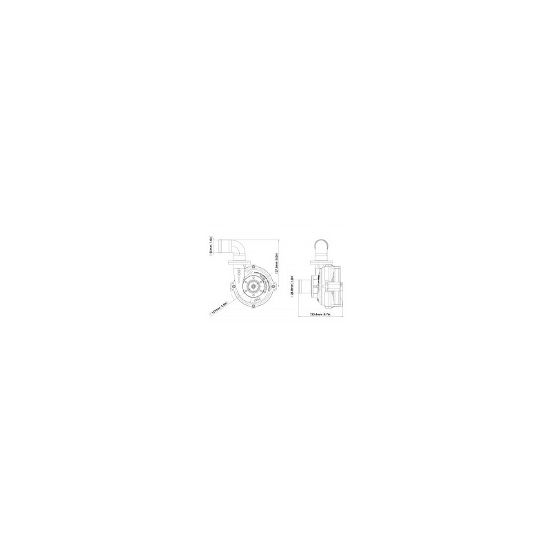 Davies Craig EWP80 aluminium waterpompset 12 V 8006 - M-EWP1 - 8005 - 3661768074343