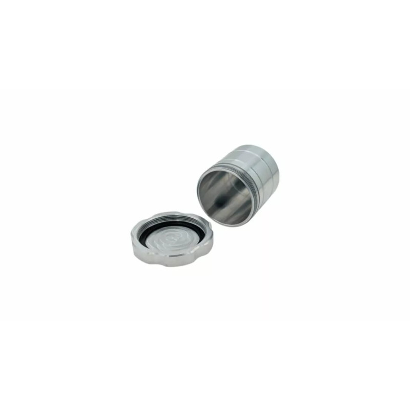 Aluminium remvloeistofreservoir - Schroefdraad 7/16" - OBP-CB004A-1 - OBPCB004A-1 - 3666618850924