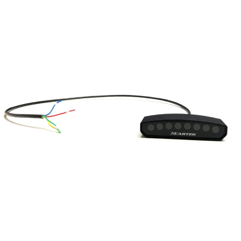 Luce di spostamento Cartek Club 8 LED RGB CK-LS-CL - CK-LS-CL - CK-LS-CL - 3661768826201
