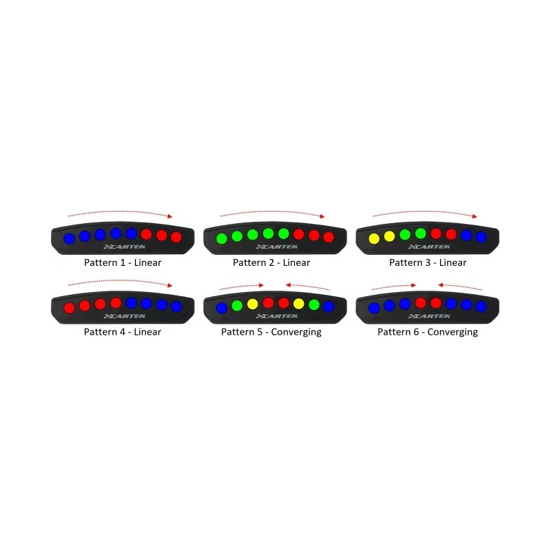 Cartek Club 8-LED RGB shift light CK-LS-CL - CK-LS-CL - CK-LS-CL - 3661768826201