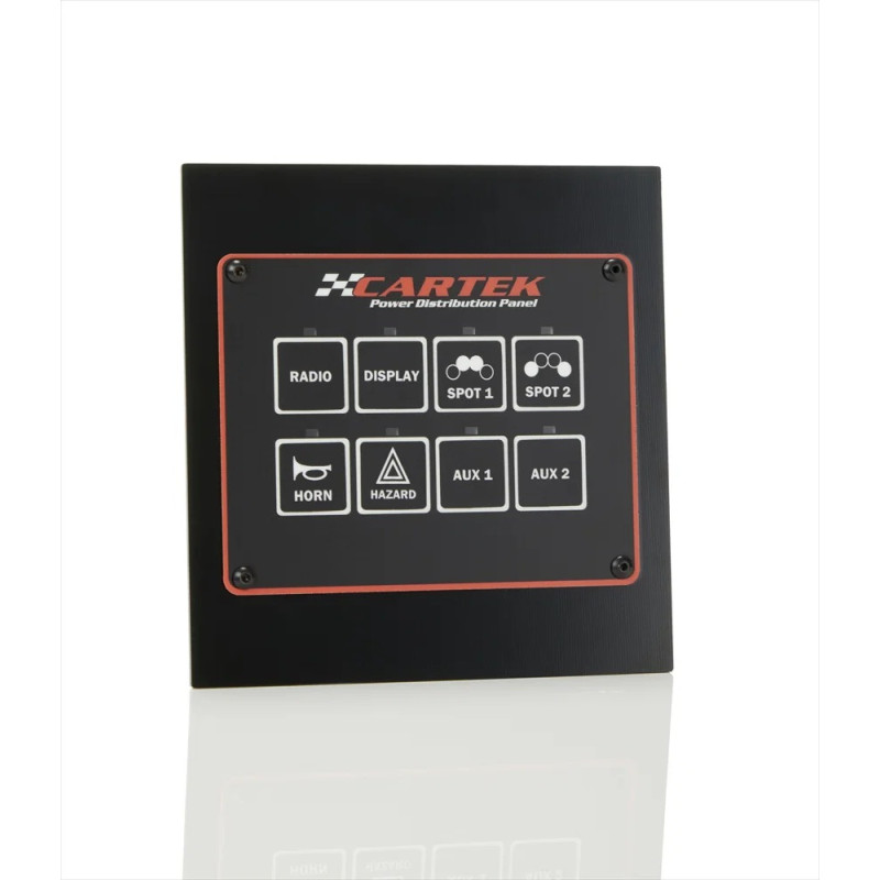Panneau de distribution Cartek PDP-08 8 canaux | CK-PDP-08 - CK-PDP-08 - CK-PDP-08 - 3661768377185