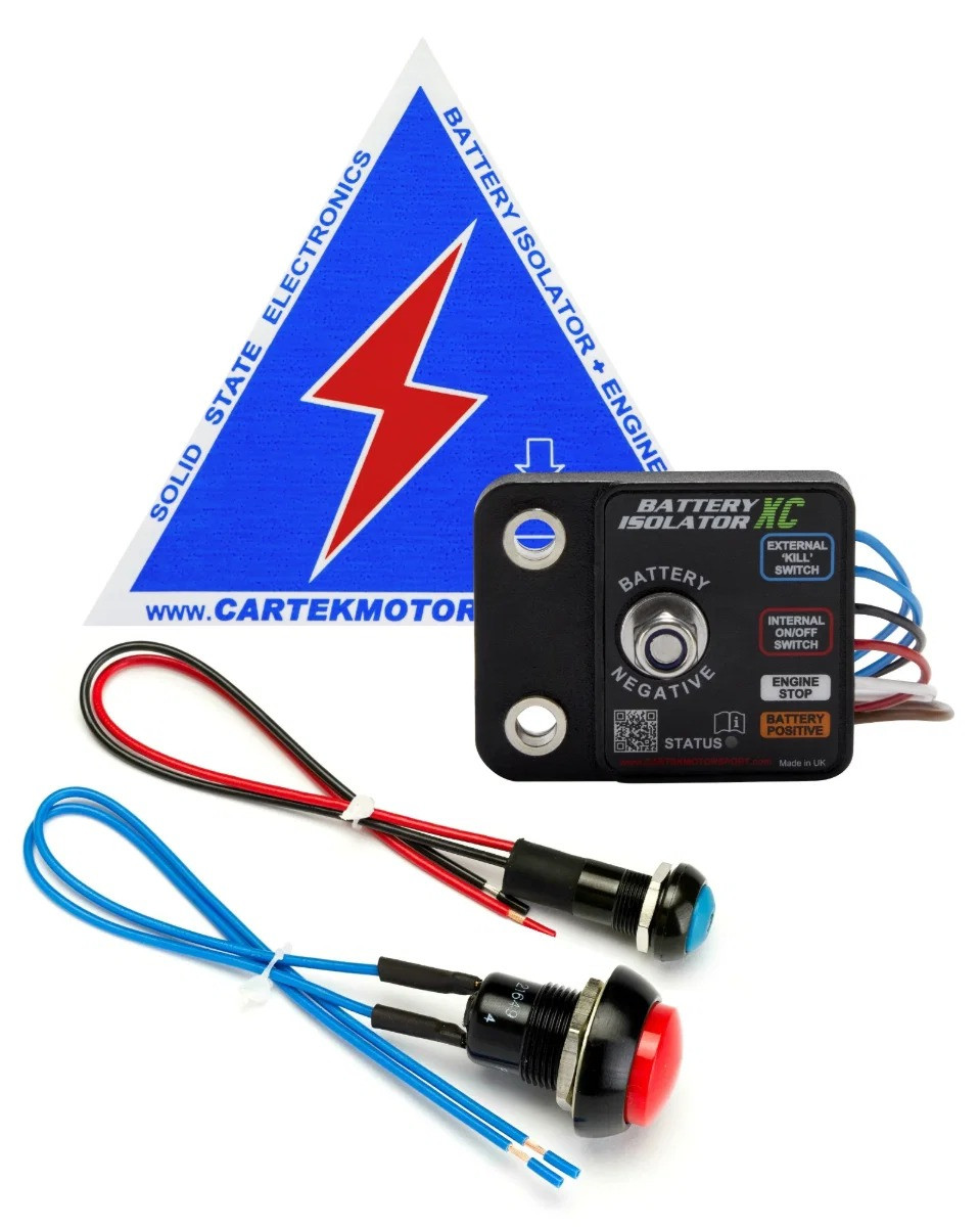 Kit coupe-circuit électronique Cartek X-Club avec bouton extérieur - CK-BXC-06.R - CK-BXC-06-R