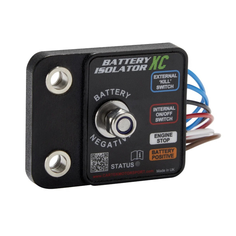 Cartek X-Club elektronische zekeringkit met knop aan de buitenkant - CK-BXC-06.R - CK-BXC-06-R
