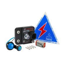 Set de intrerupător de circuit electronic Cartek X-Pro cu buton exterior - CK-BXP-06.B - CK-BXP-05-R - 3666618603971