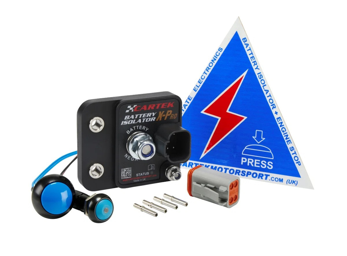 Kit staccabatteria Cartek X-Pro con pulsante esterno - CK-BXP-05.R - CK-BXP-05-R - 3666618603964
