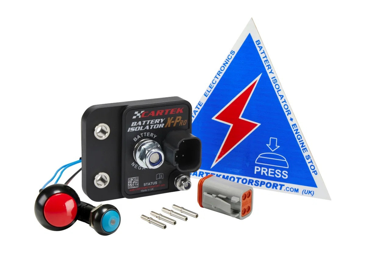 Kit coupe-circuit électronique Cartek X-Pro avec bouton extérieur - CK-BXP-05.R - CK-BXP-05-R - 3666618603964