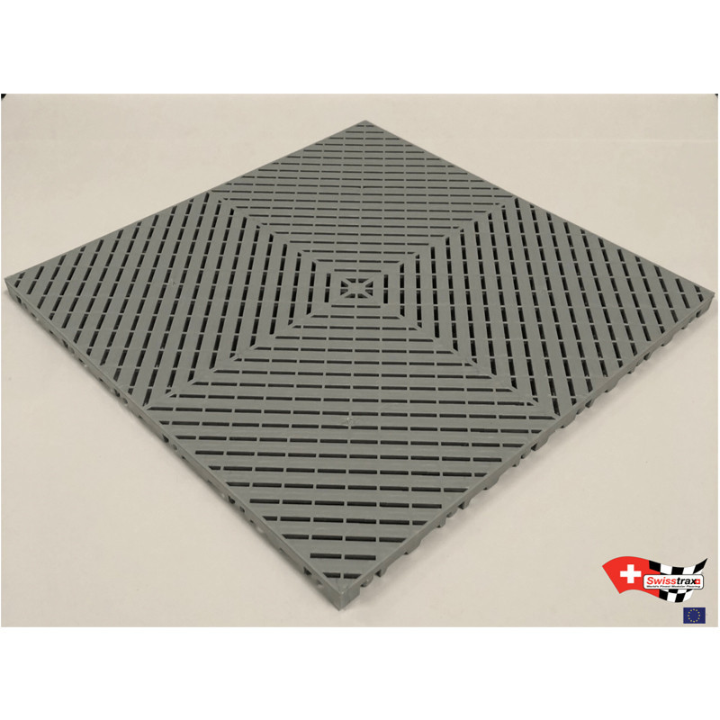 Dalle de sol Smoothtrax® 40x40x1.6cm (x6 au m²) - SW-SMOOTHTRAX-D.AG - 10001006