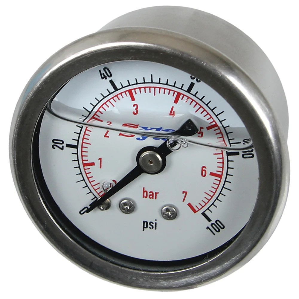 Sytec brandstofinjectiedrukmeter 0-7 bar - FPG002 - M-MAN7B - FPG002