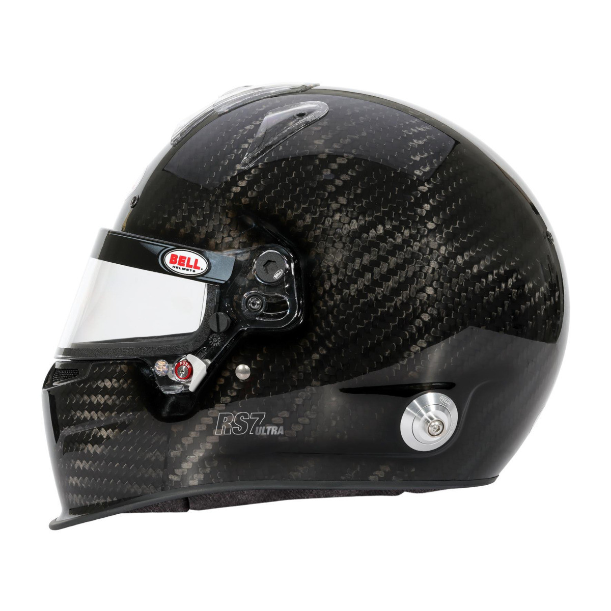 Casque BELL RS7 Carbon avec bec Hans FIA8859-2024/SA2020 - BEL-RS7-CARB-B24.61 - 1204A71