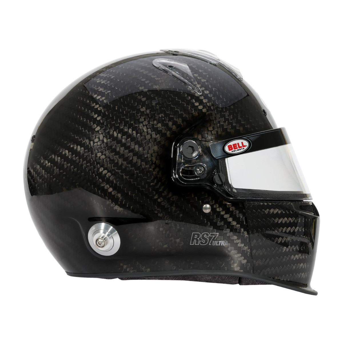 Balhoofd BELL RS7 Carbon met Hans mondstuk FIA8859-2024/SA2020 - BEL-RS7-CARB-B24.61 - 1204A71