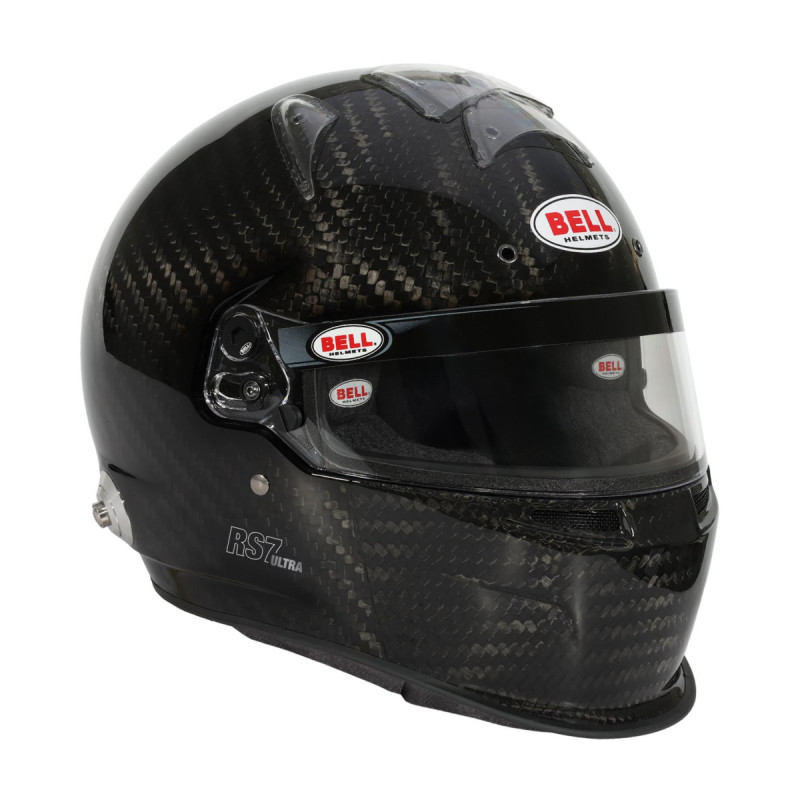 Casque BELL RS7 Carbon avec bec Hans FIA8859-2024/SA2020 - BEL-RS7-CARB-B24.61 - 1204A71
