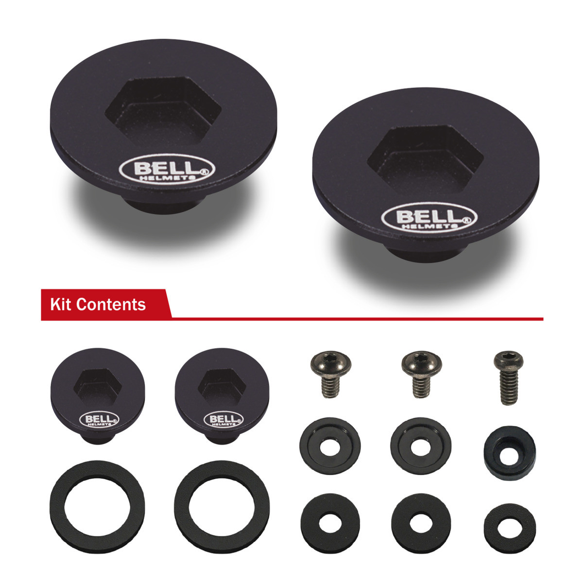 Set de șuruburi pentru vizieră BELL - BEL-KIT-VIS.N - 2020001 - 3661768522950
