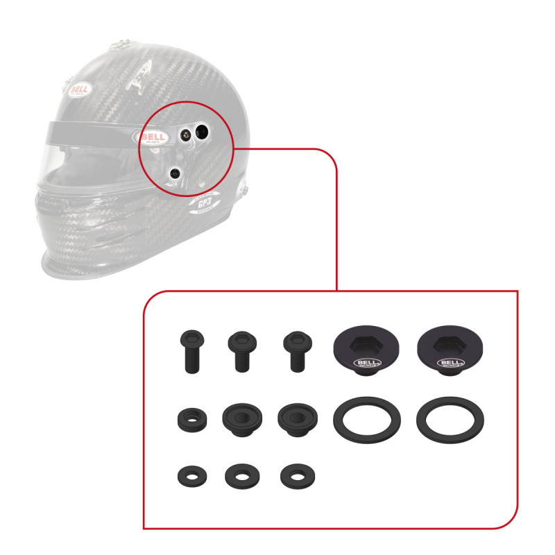 Set de șuruburi pentru vizieră BELL - BEL-KIT-VIS.N - 2020001 - 3661768522950