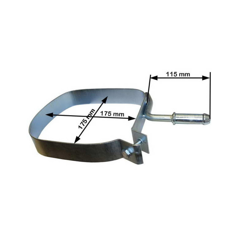 Cinghia di scarico (1 pezzo) Peugeot 307 - LI-PL4040 - PL4040 - 3760020000561