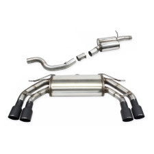 Catback +tube central avec silencieux Inoxcar 2x90 Racing Black Ceramic Cupra Ateca 2,0TSI 4-Drive 2023-2026 - IC-CATBACKATECA0290CBK - CATBACK.ATECA.02.90CBLACK - 3666618850283