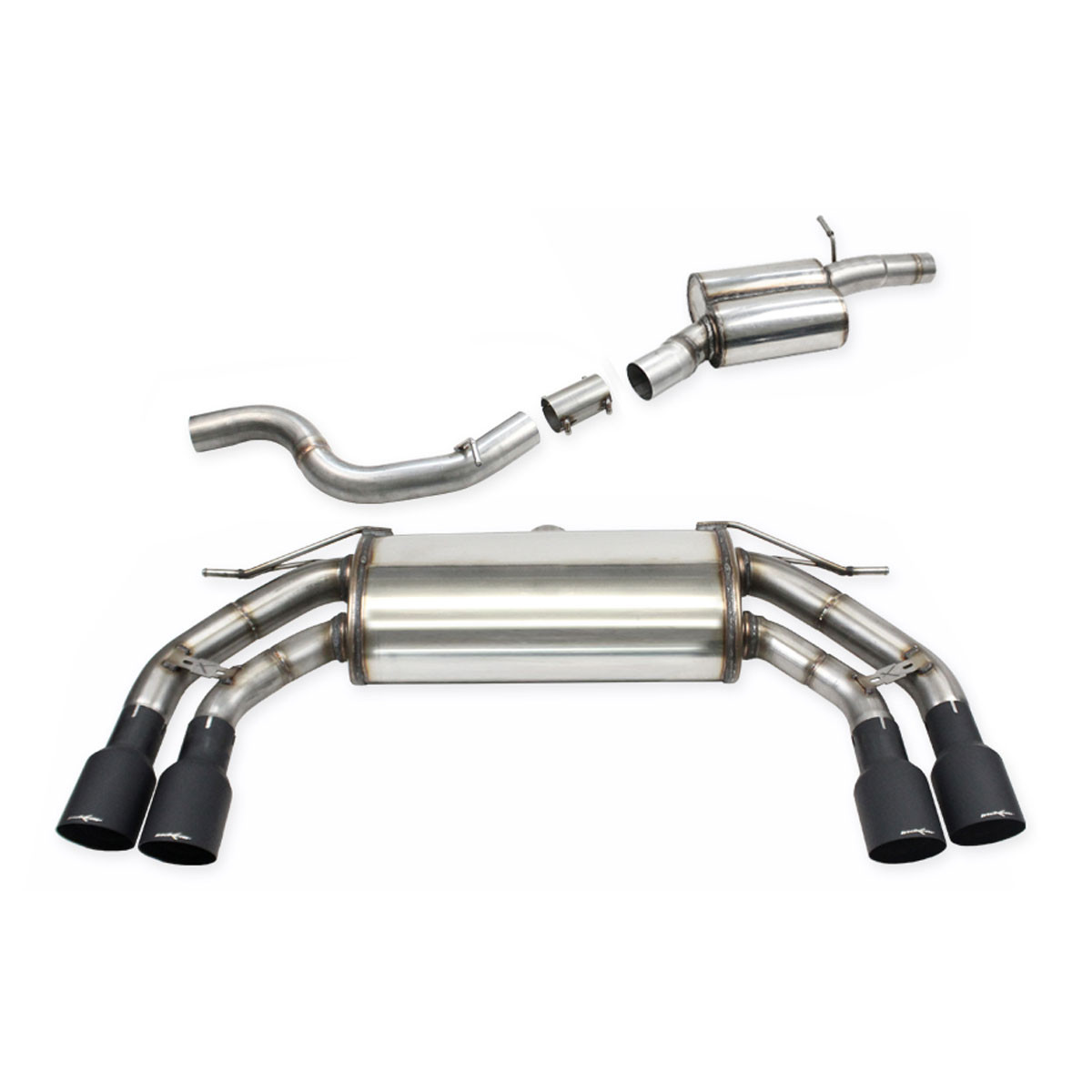Cat-Back Inoxcar Ateca 190 ch - CATBACK.ATECA.02.90CBLACK - IC-CATBACKATECA0290CBK - CATBACK.ATECA.02.90CBLACK - 3666618850283