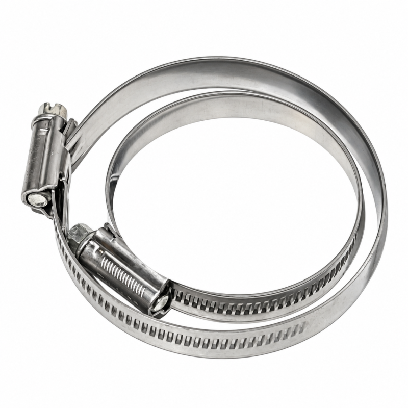 Set of 2 Forge stainless steel clamps for Fiat 500 Abarth FMIHF500HC - FO-FMIHF500HC - FMIHF500HC - 3661768569887