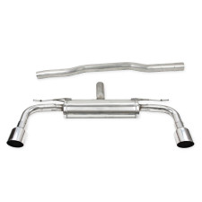 Posteriore silenziato destro + sinistro 100 Racing Inoxcar Mini Countryman (F60) 2,0 Cooper S dopo 2021 - IC-MICO3710RA - MICO.37.10RA - 3666618798684