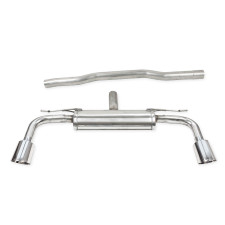 Rechter + linker uitlaatdemper 100RS Inoxcar Mini Countryman (F60) 2,0 Cooper S vanaf 2021 - IC-MICO3710RS - MICO.37.10RS - 3666618798660