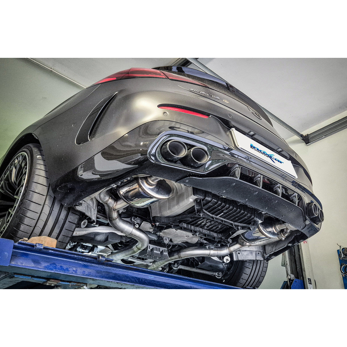 Inoxcar-uitlaatdemper met kleppen voor Mercedes CLE 53 AMG - VALV.CLE.01 - IC-VALVCLE01 - VALV.CLE.01 - 3666618851631