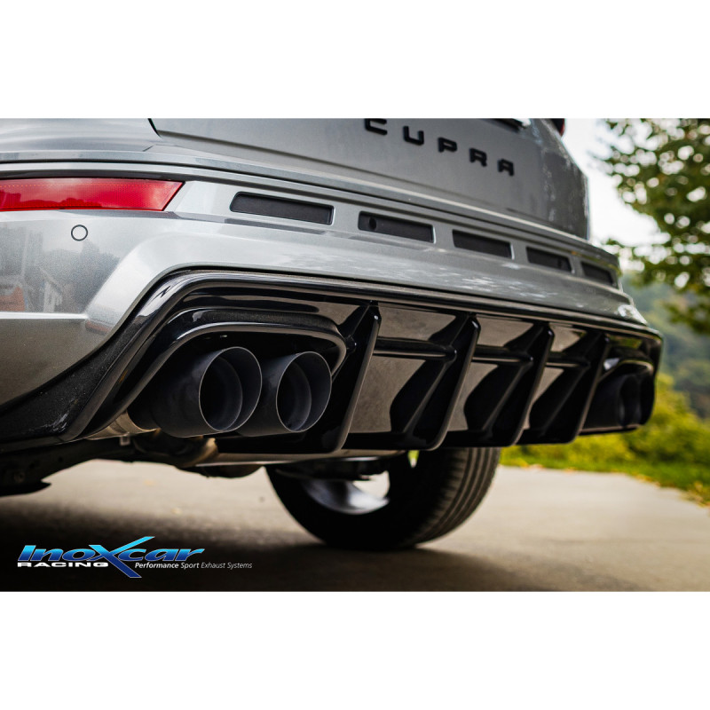 Cat-Back Inoxcar Ateca 190 ch - CATBACK.ATECA.01.90CBLACK - IC-CATBACKATECA0190CBK - CATBACK.ATECA.01.90CBLACK - 3666618850306