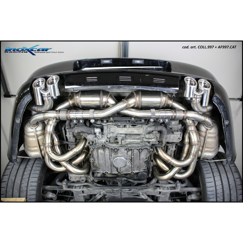 Collettori Inoxcar Porsche 997 Carrera e 4S - COLL.997 - IC-COLL997 - COLL.997 - 3666618555003