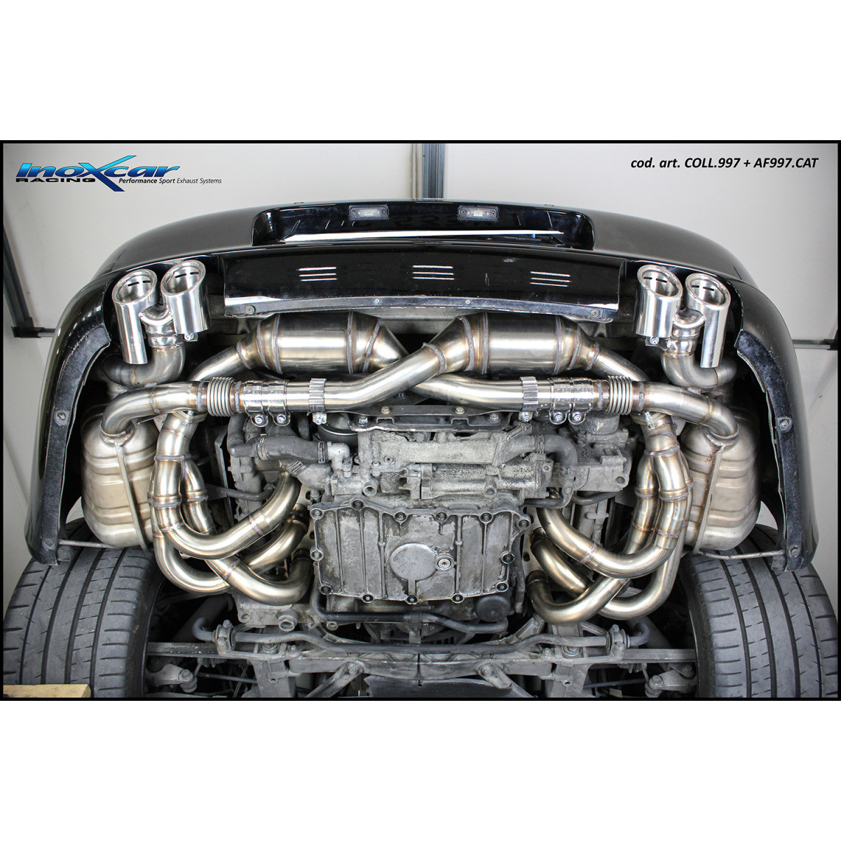 Inoxcar-uitlaatbochten voor Porsche 997 Carrera en 4S - COLL.997 - IC-COLL997 - COLL.997 - 3666618555003