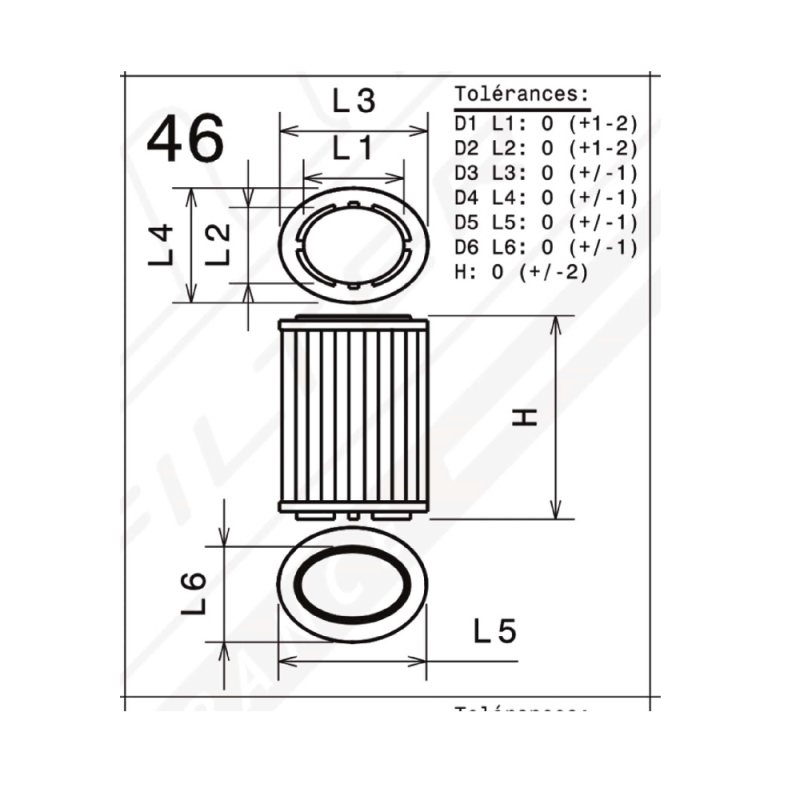 Filtre à air de remplacement origine GREEN FILTER DODGE VIPER SRT-10 8,3L V10 - GR-G591012 - G591012 - 3700161164524