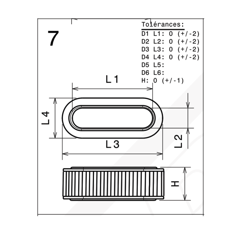 Origineel vervangingsluchtfilter GREEN FILTER Honda CIVIC III DOOR 1.3 16V EG3 - GR-R081452 - R081452 - 3701194129771