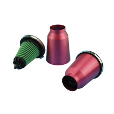 Filtre à air TWISTER GREEN FILTER Rouge Diamètre 65mm 145x80mm hauteur 205mm - GR-TW65R - TW65R - 3661768676608