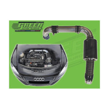 Kit admission directe CARBONE GREEN FILTER AUDI TT II (8J) 2,0L TFSI 09/06-06/10 - GR-KBC008 - KBC008 - 3701194109070