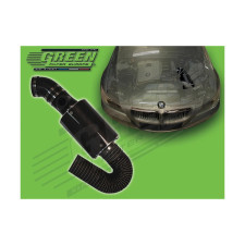 Kit aspirazione diretta CARBONIO GREEN FILTER BMW serie 3 (E90/E91/E92) 325 i 24V (6 cilindri) 06- - GR-KBC006 - KBC006 - 3701194110397