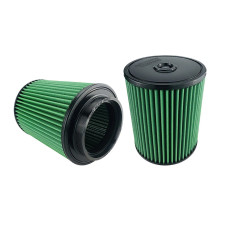 Filtre à air remplacement d'origine Green Filter Audi A8 (4H) 4,2 TDI 13- (2 filtres nécessaires) - GR-G591033 - G591033 - 3661768792872