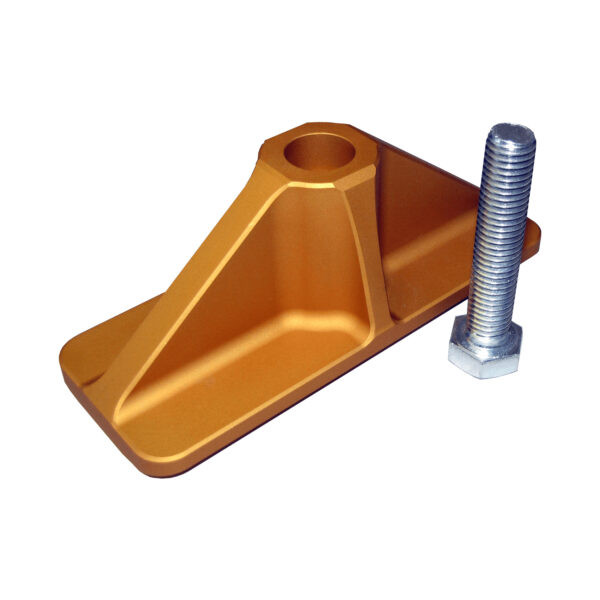 Goudkleurig geanodiseerde voet voor EVO-krik/CRK - EVO-A400000100 - A4.000001.00