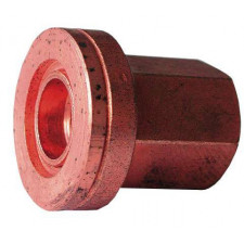 Koperen moer 12X125 19mm Peugeot plat
