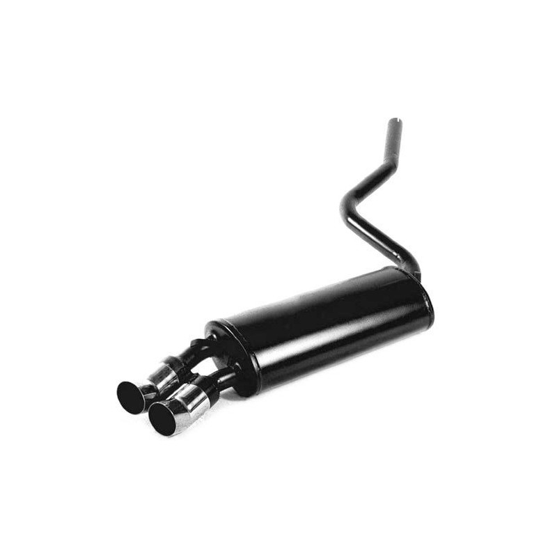 GT2i Uitlaatdemper / Eindstuk Fiat Cinquecento Sporting 2 DTM 63mm uitlaatpijpen - O-QD-FI676-DTM - 3661768236383