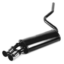 GT2i Uitlaatdemper / Eindstuk Fiat Cinquecento Sporting 2 DTM 63mm uitlaatpijpen - O-QD-FI676-DTM - 3661768236383