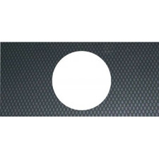 Plaque Fixation 1 Manomètre Revotec Look Carbone 152X102