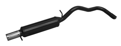 Terminal / Silențios de eșapament GT2i Seat Ibiza 1.9 TDI, modelele de după 2001, diametru de ieșire 76 mm - O-QD-SE799-R - 3661768262924