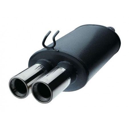 Rear Exhaust / Muffler Audi A4 2 Outlets