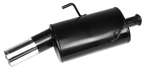 Aansluitingen / Uitlaatdemper GT2i Peugeot 206 2.0 16S CEE gekeurd 100mm uitlaat - O-QD-PE791-R - 3661768133163