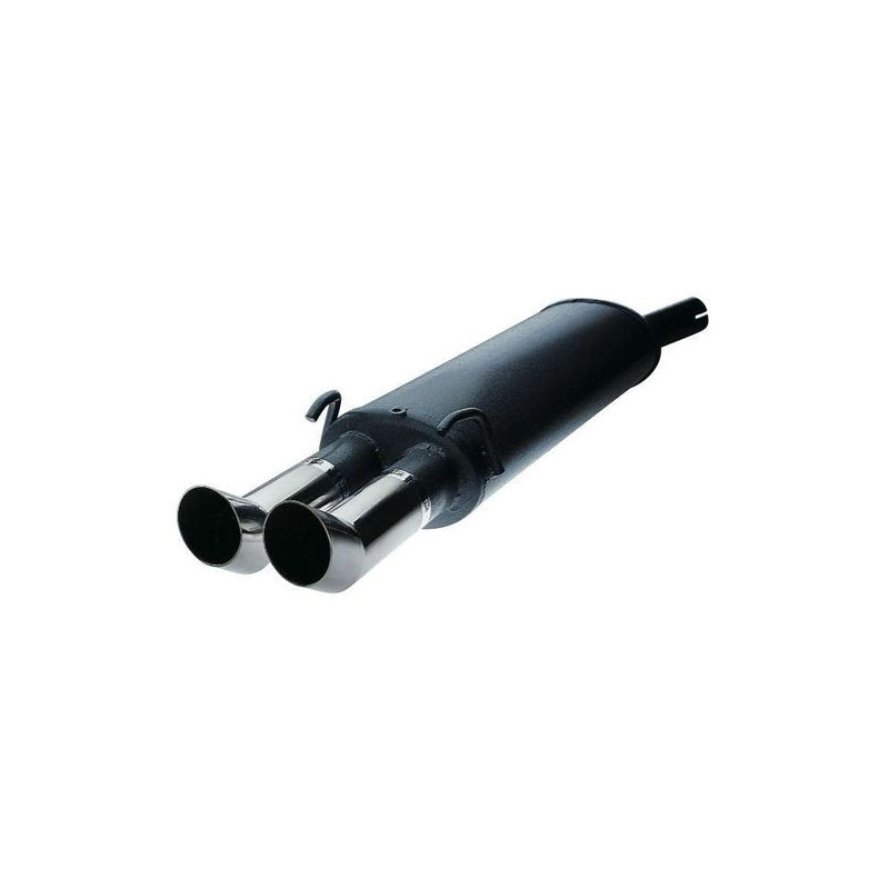 Klem / Demper uitlaat GT2i Opel Astra F 2.0 16S GSI 2 Uitgangen DTM 63mm - O-QD-OP620-DTM - 3661768132968
