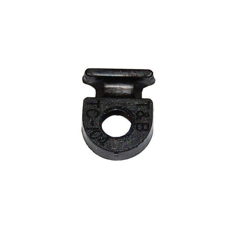 Beugel met rilsanbevestiging, middelgroot model, zwart - AS-TC102B - TC102B - 3661768037638