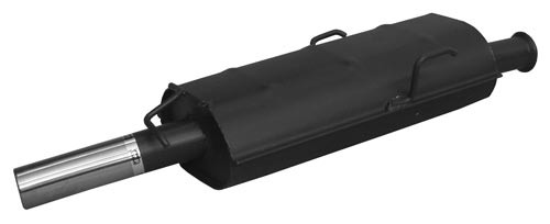 Terminal / Silencieux Peugeot 309 GTI 16S Sortie Ronde 1x62mm - GT2i - O-QD-PE604-R - 3661768133040