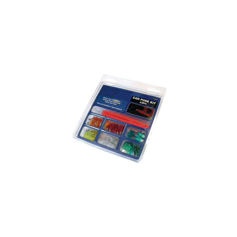 Doos met 42 verlichte zekeringen + 1 clip - LU-FUZKITLUM - 77010 - 3661768159576