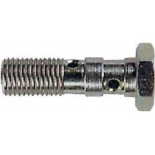Screw Banjo Double 10x100 Alu Black