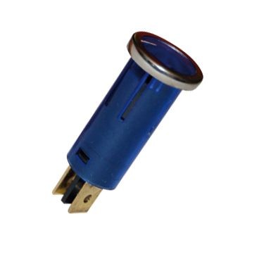 Spia Luminosa Luminoso Tubolare Blu 16.75mm - LU-K122 - 3661768058336