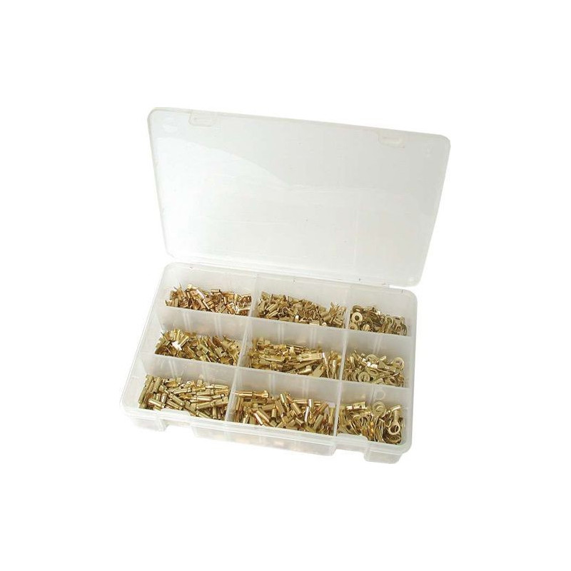Doos / Assortiment niet-geïsoleerde kabelschoenen - FRL-71800 - 3660343718009